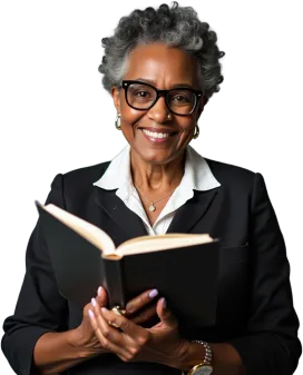 Black History Month Presentation Template Avatar