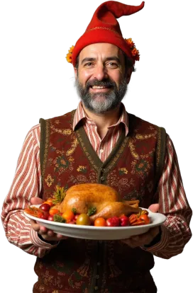 Thanksgiving Presentation Template Avatar