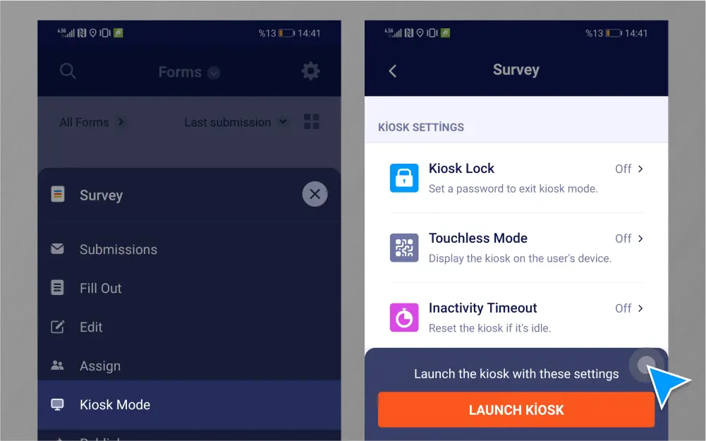 Kiosk Mode
