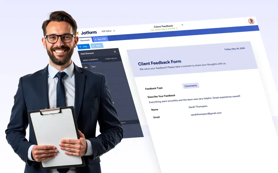 Use Default Form PDF