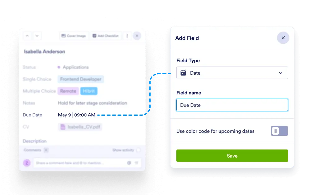 Custom Date Field