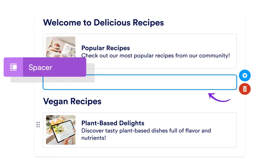 Add Spaces To Your App