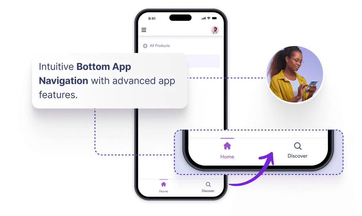 Use Bottom Navigation