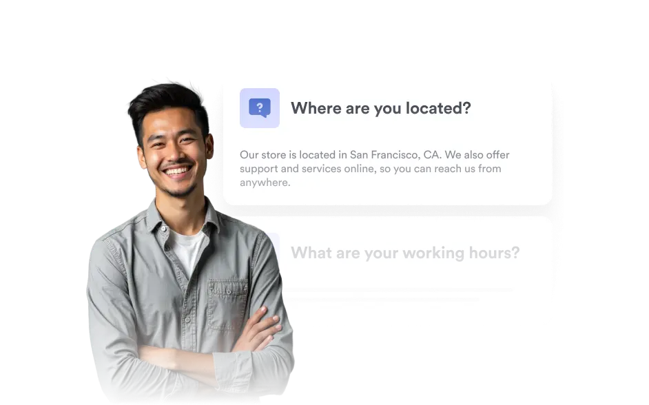 Add Predefined Questions and Answers