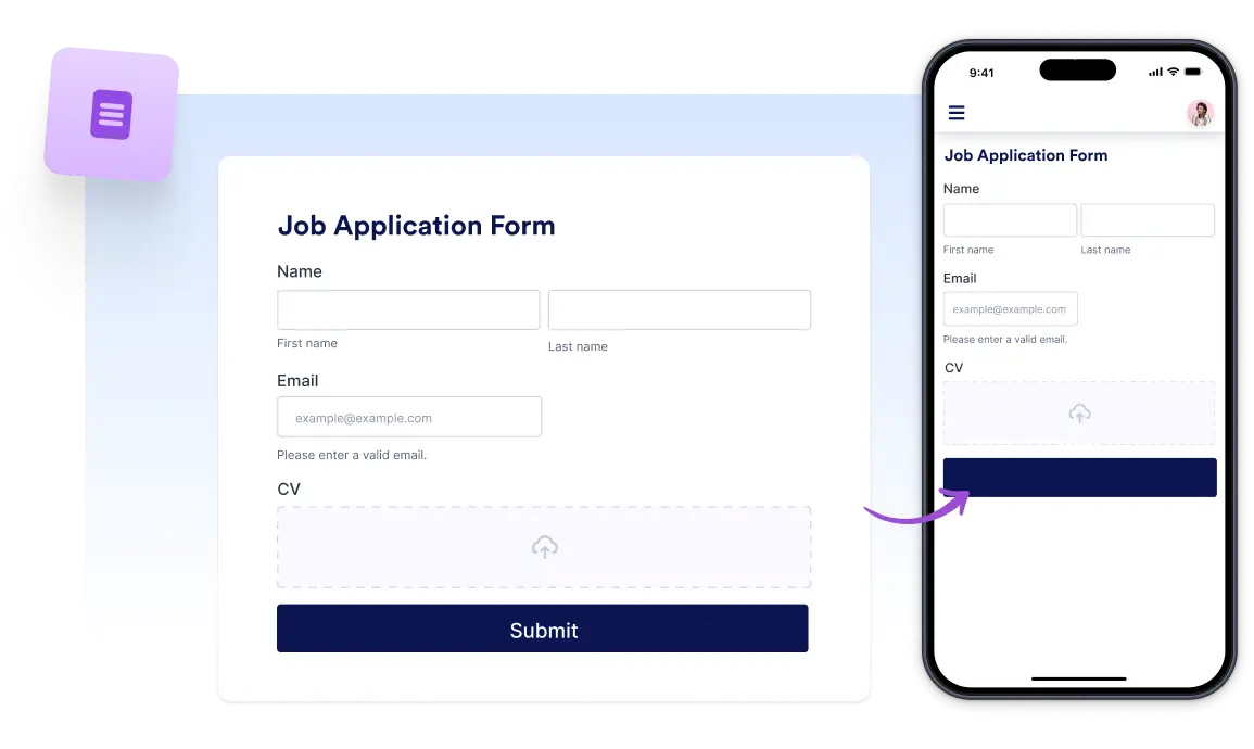 Collect User Information with Forms