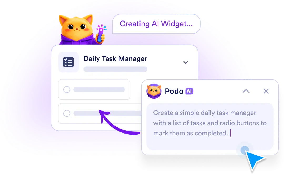 Create Smart Widgets Instantly