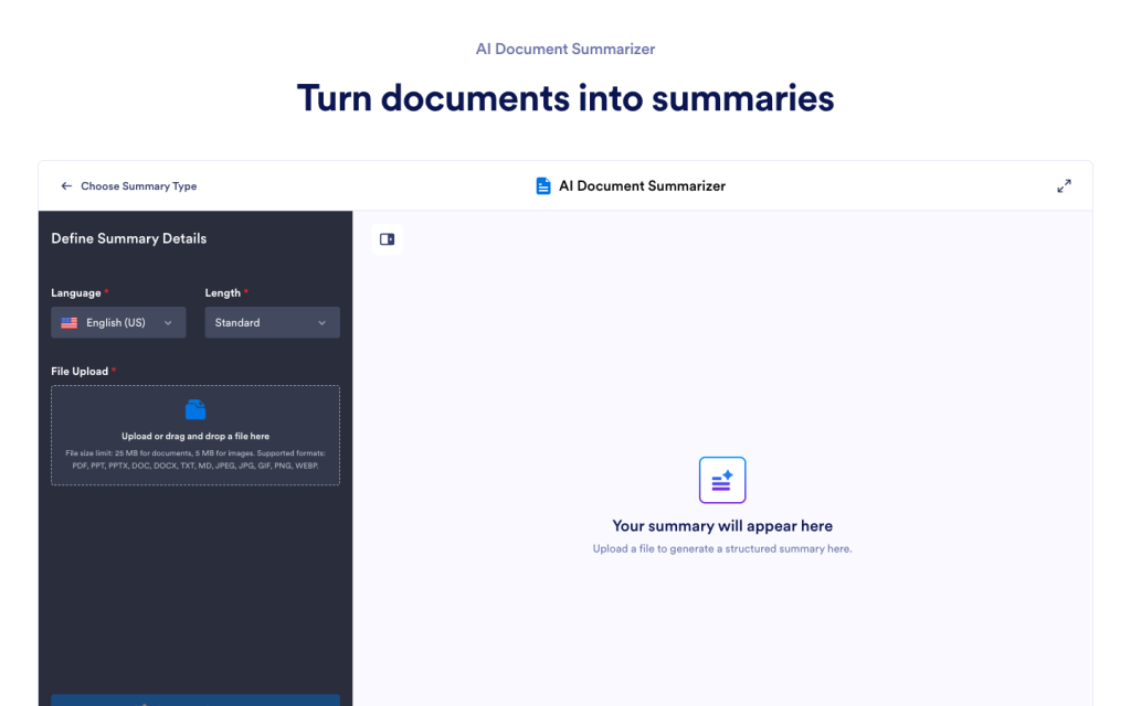 AI Document Summarizer