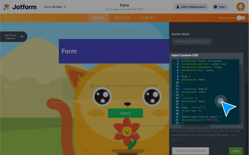 Custom CSS
