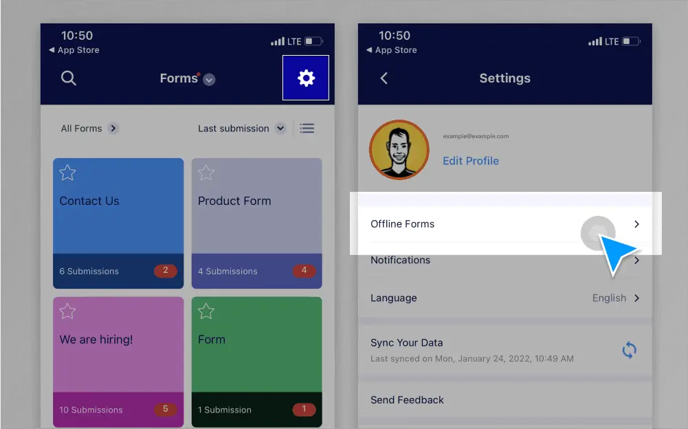 Offline Forms