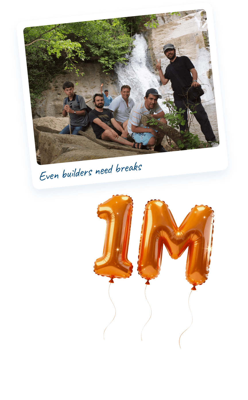 Jotform 1 Million Users Mobile
