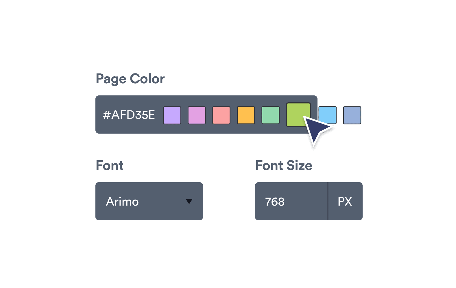 Easy Customization