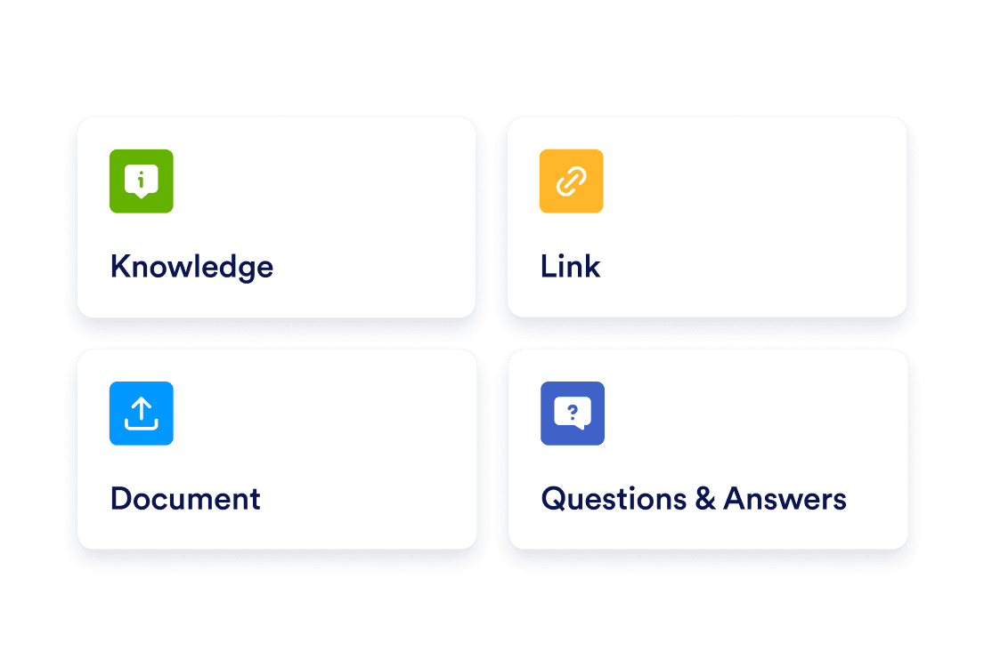 Four boxes indicates training options