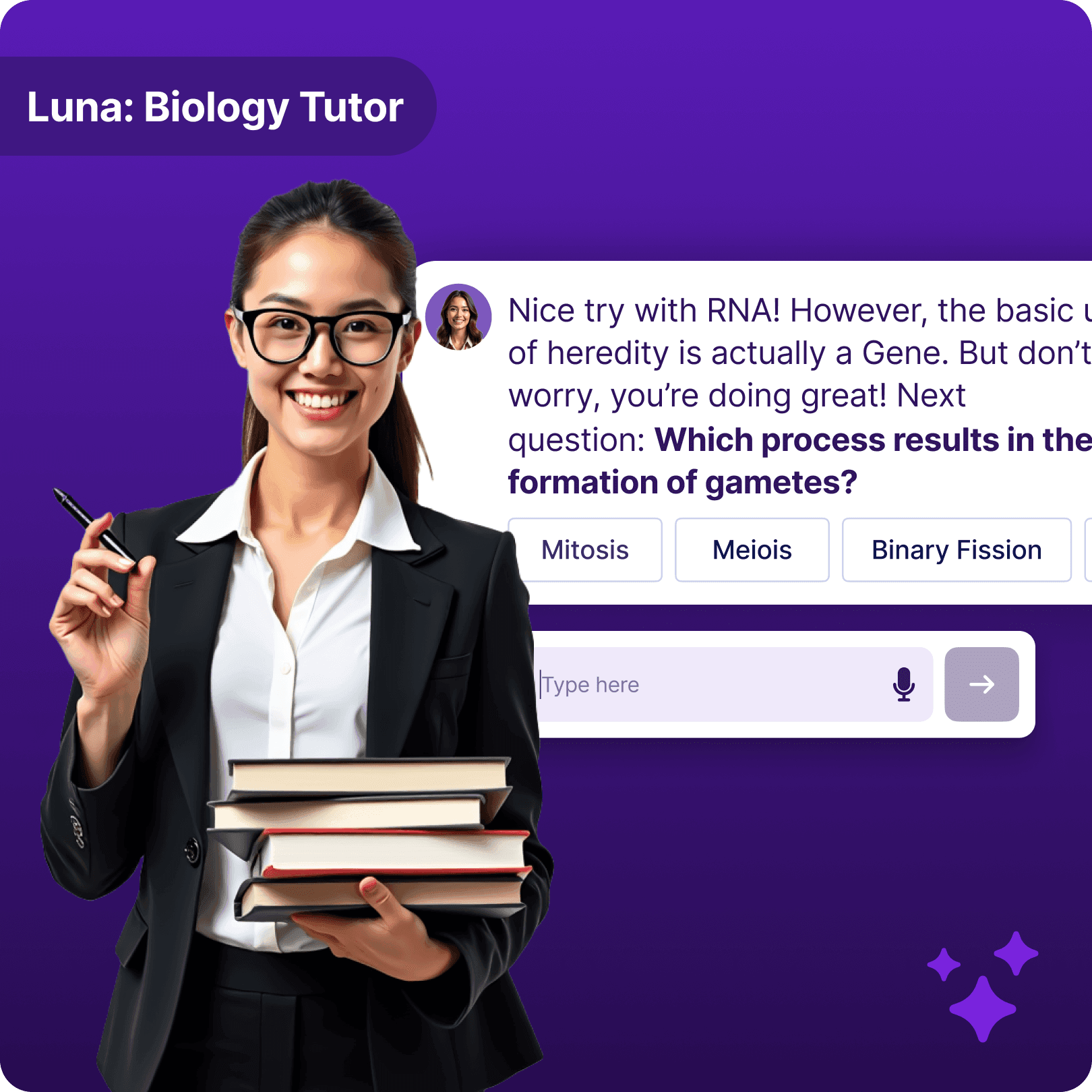 Learn with a practice tutor