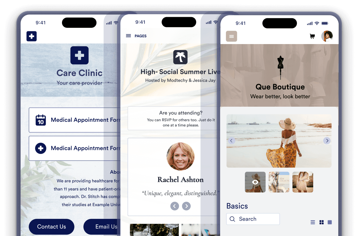 No-code app builder