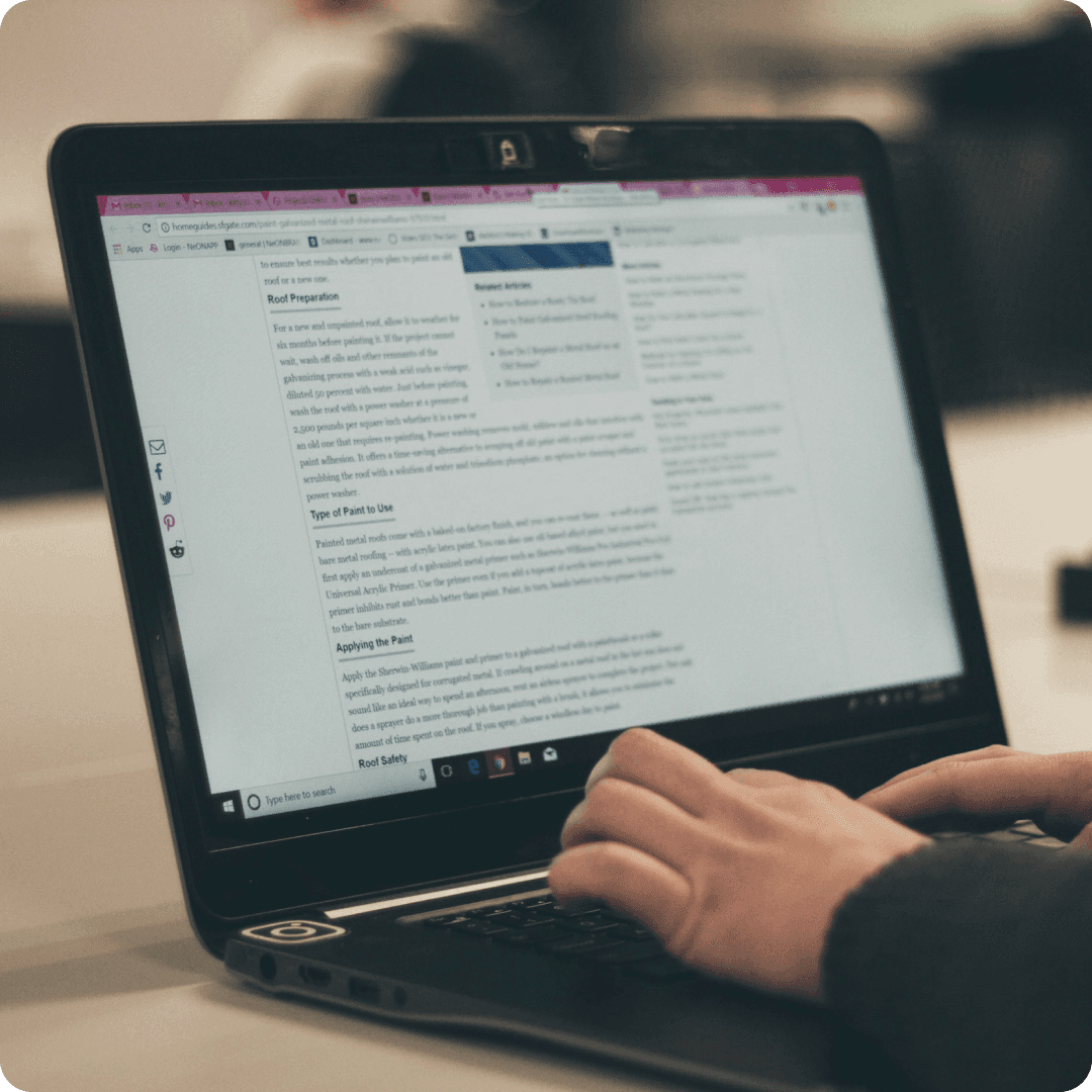 Marketing and landing pages
