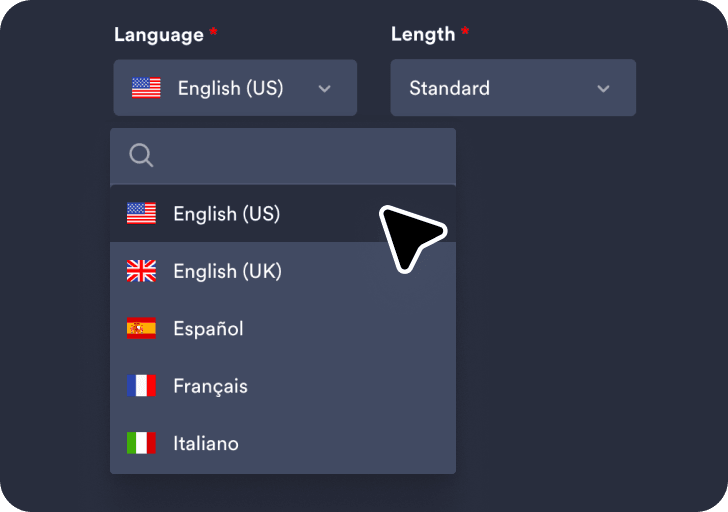 Configure your summary