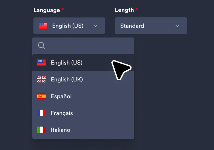 Configure your summary