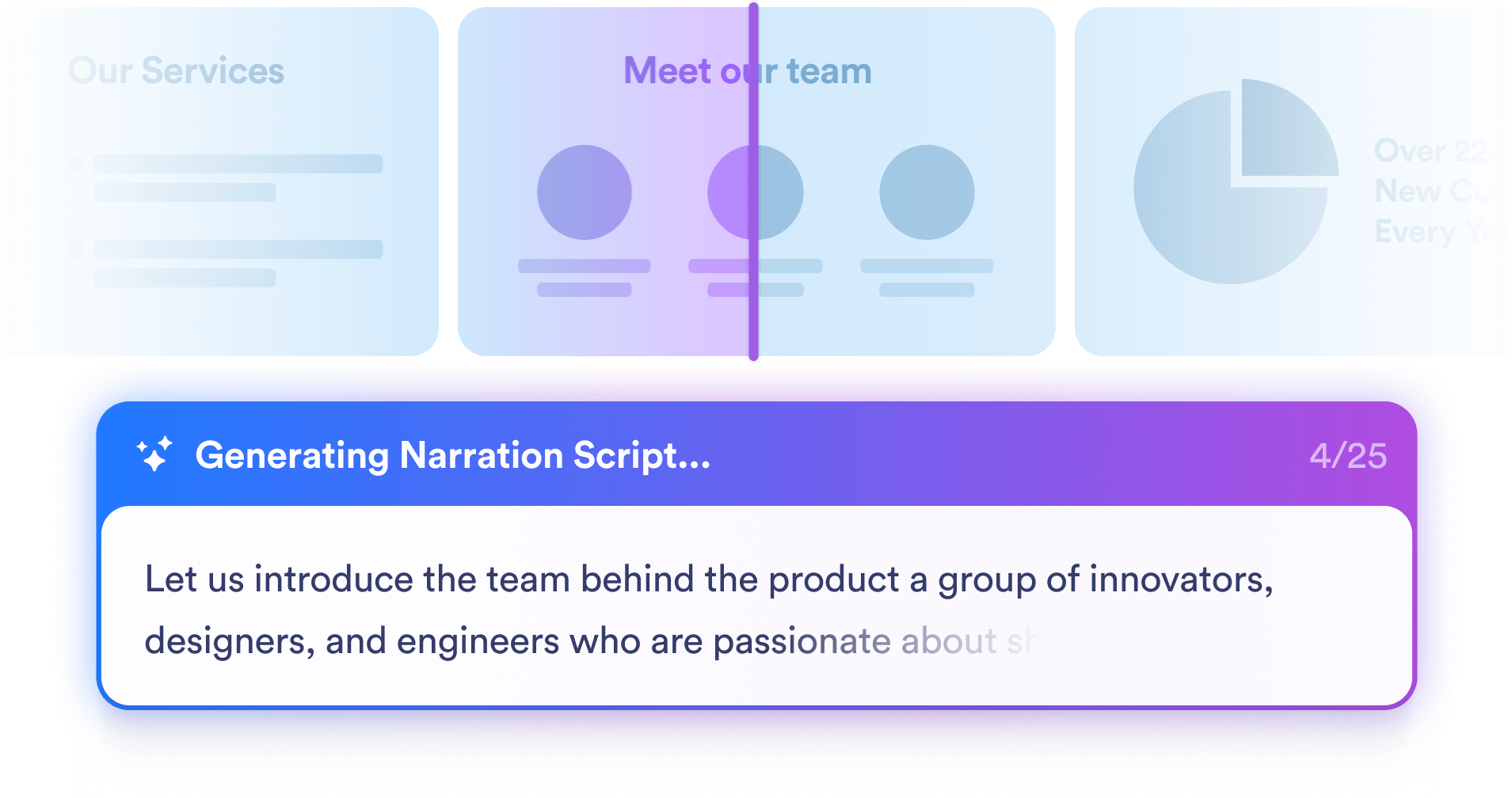 AI-generated narration