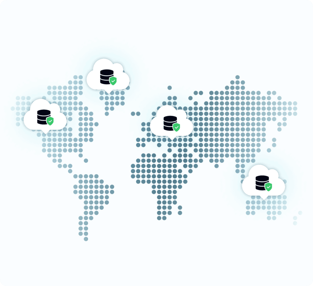 Store your data in a local data residency center