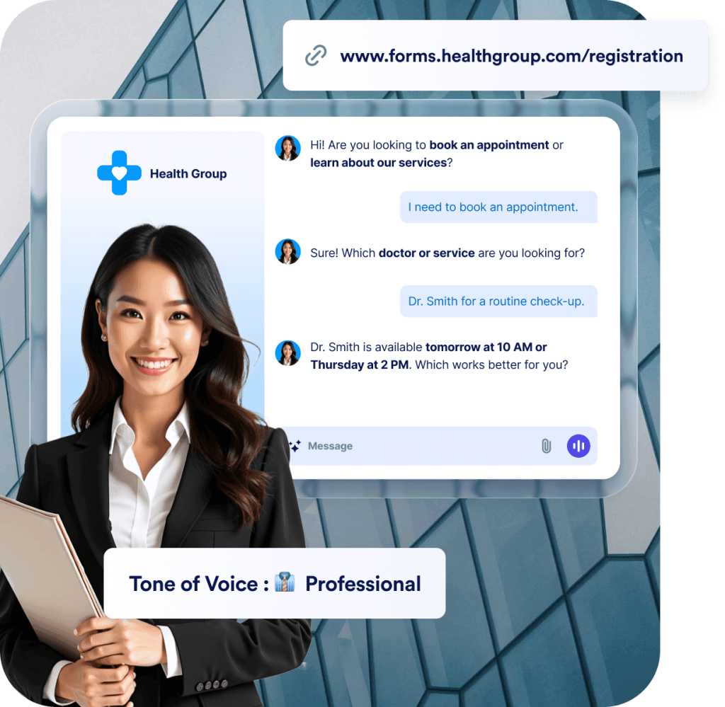 Tailor AI Agents to your brand