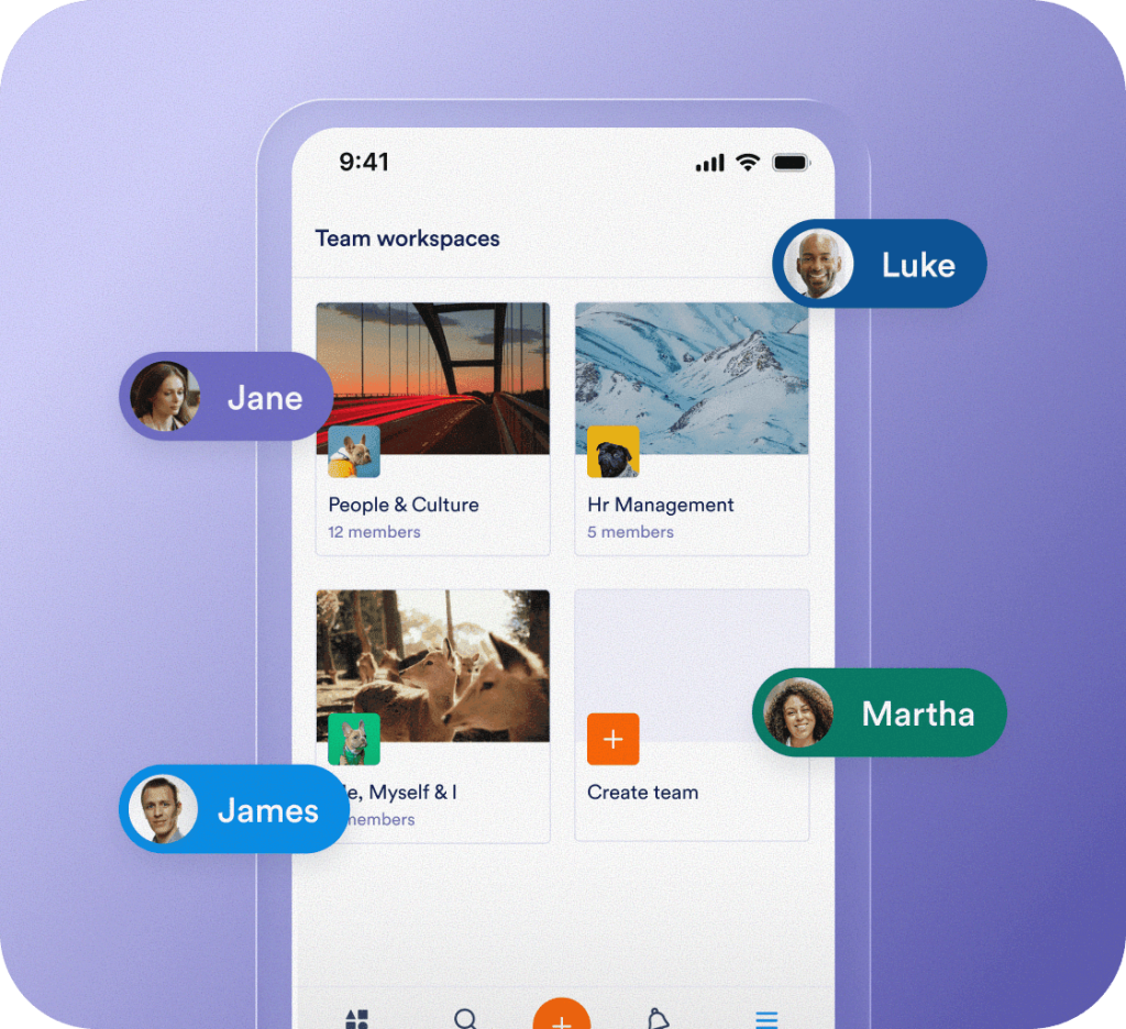 Work seamlessly with your team