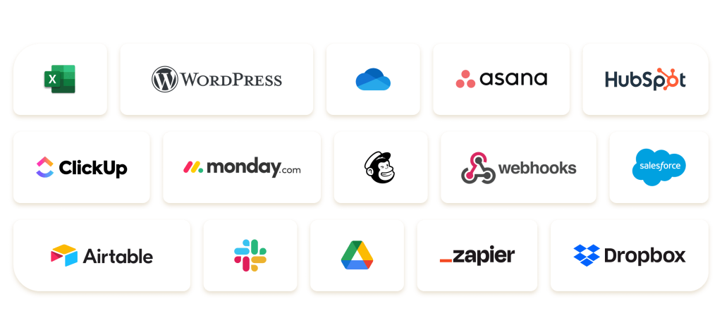 Integrate your workflows