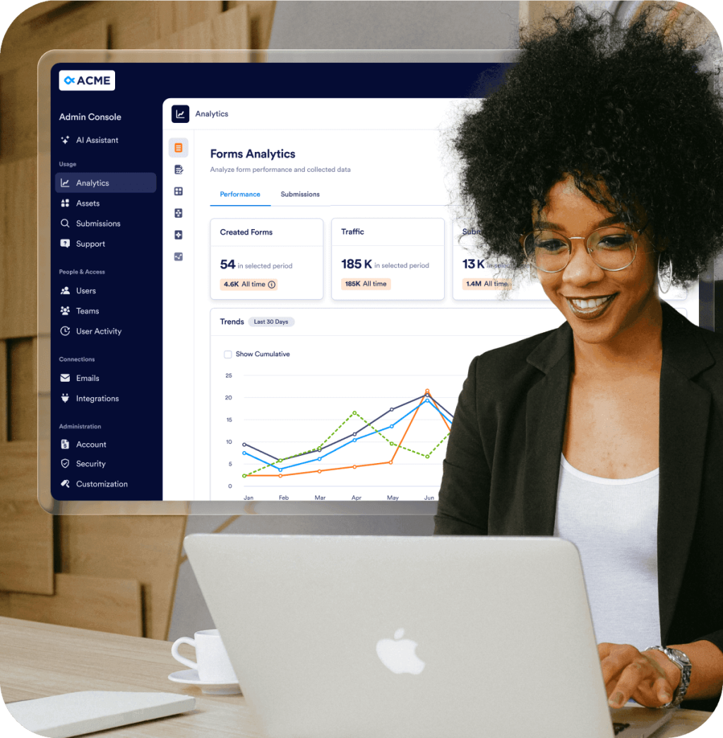 Track form analytics