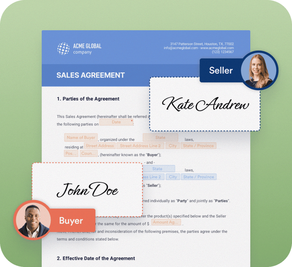 Process client contracts and proposals