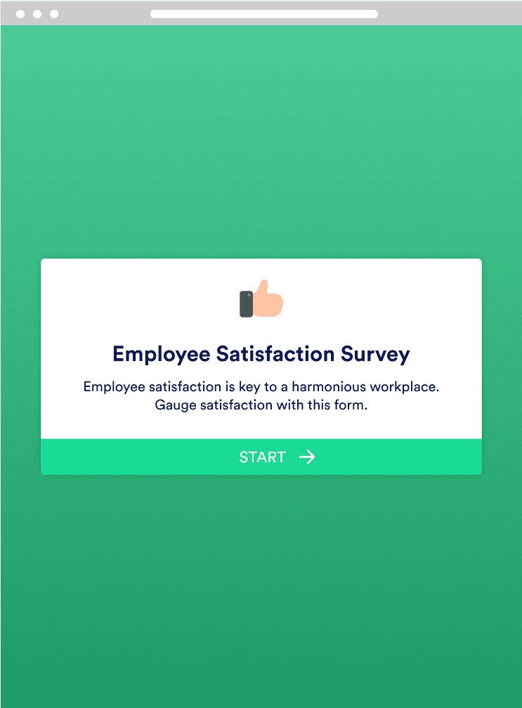 Employee Satisfaction Survey