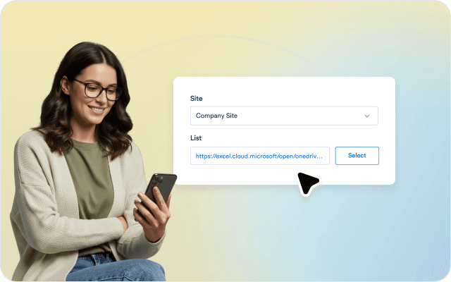Use your existing SharePoint setup