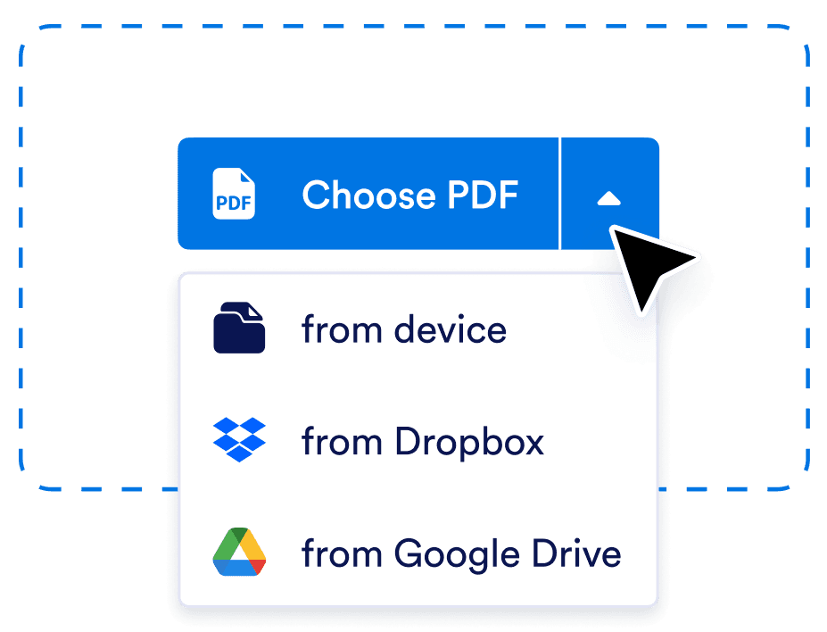 Upload your PDFs