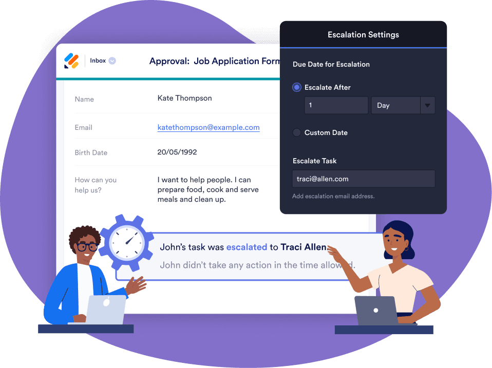 Escalate Tasks