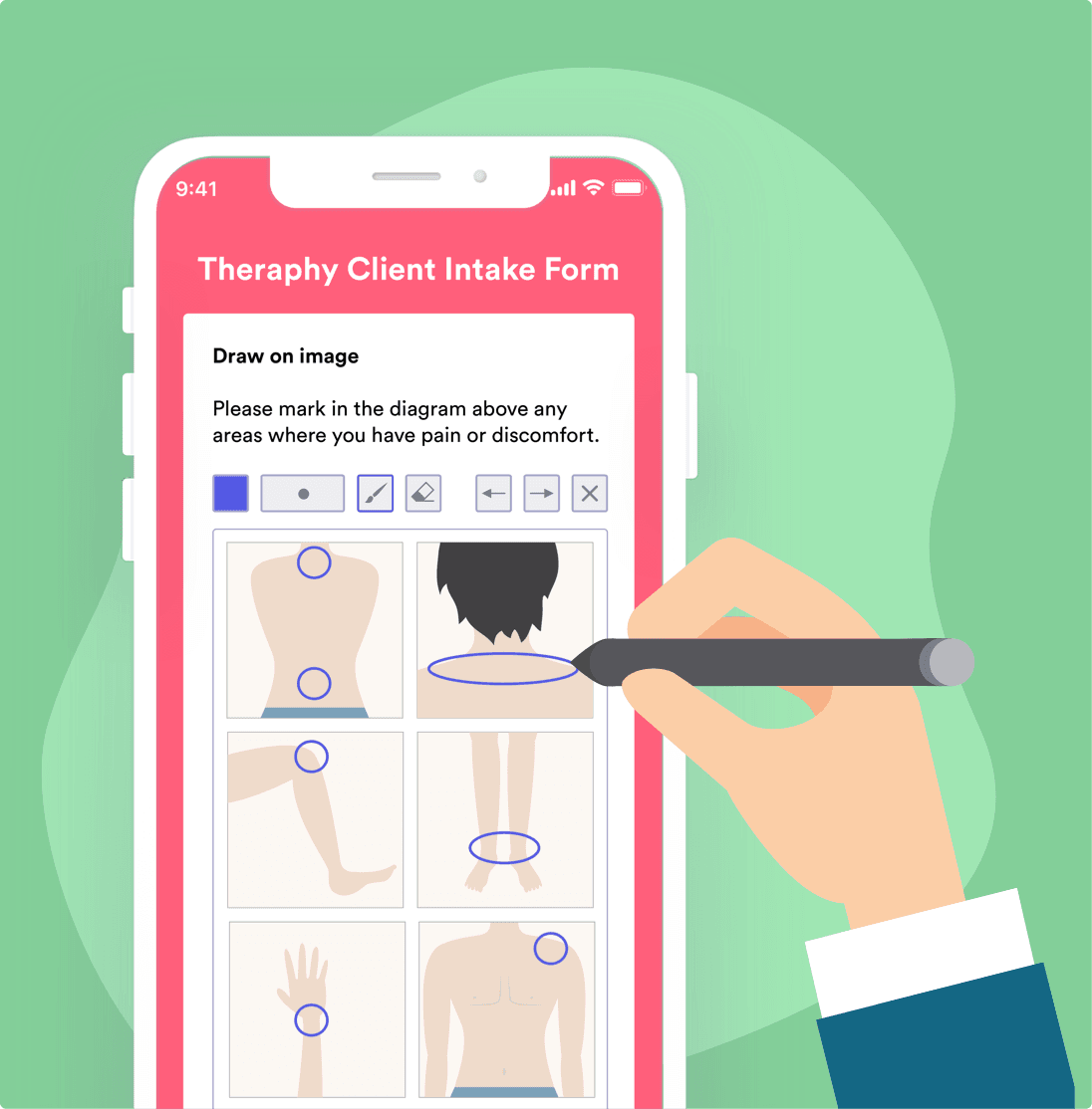 Draw on image with Jotform Mobile Forms