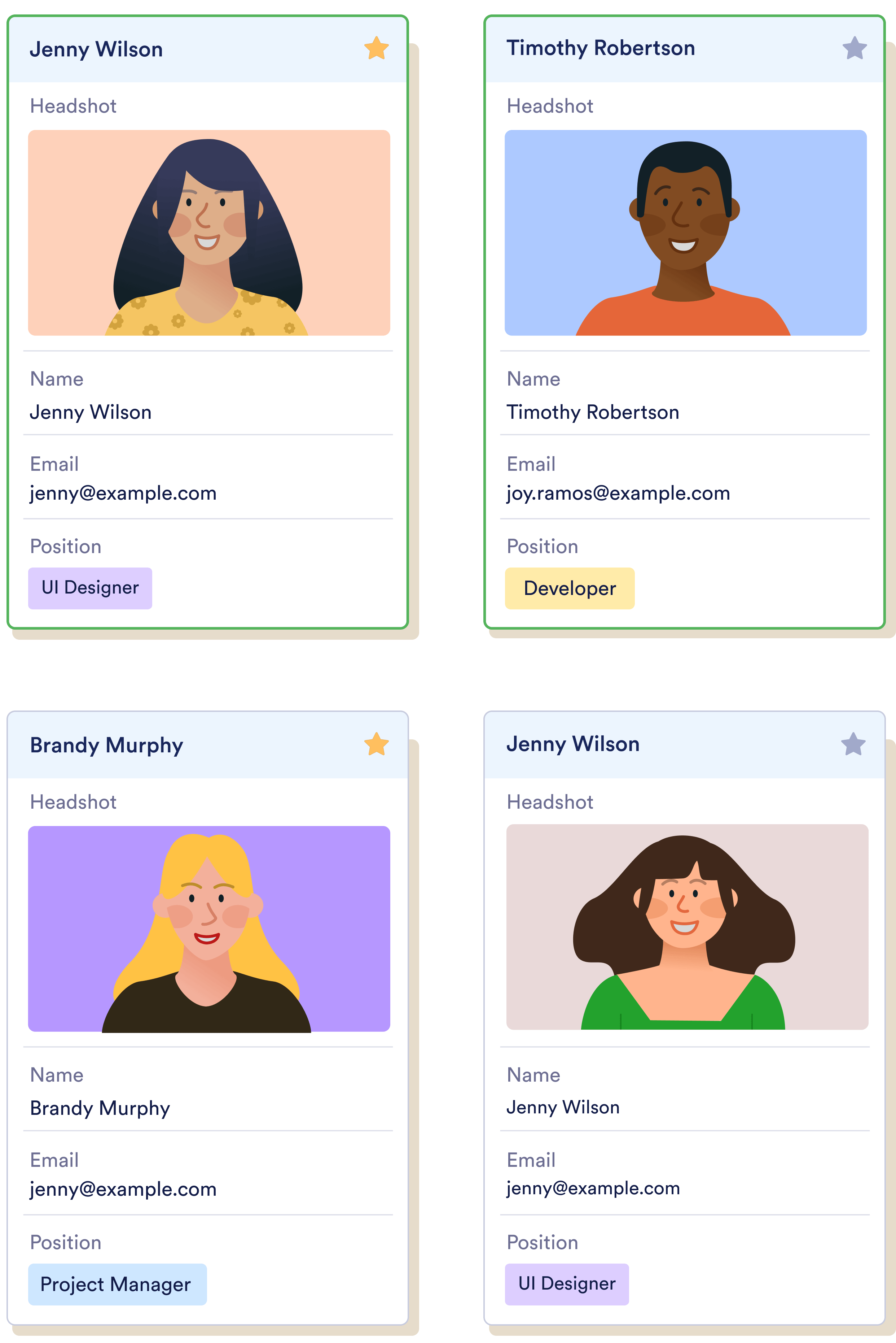 Play your cards right with card view
