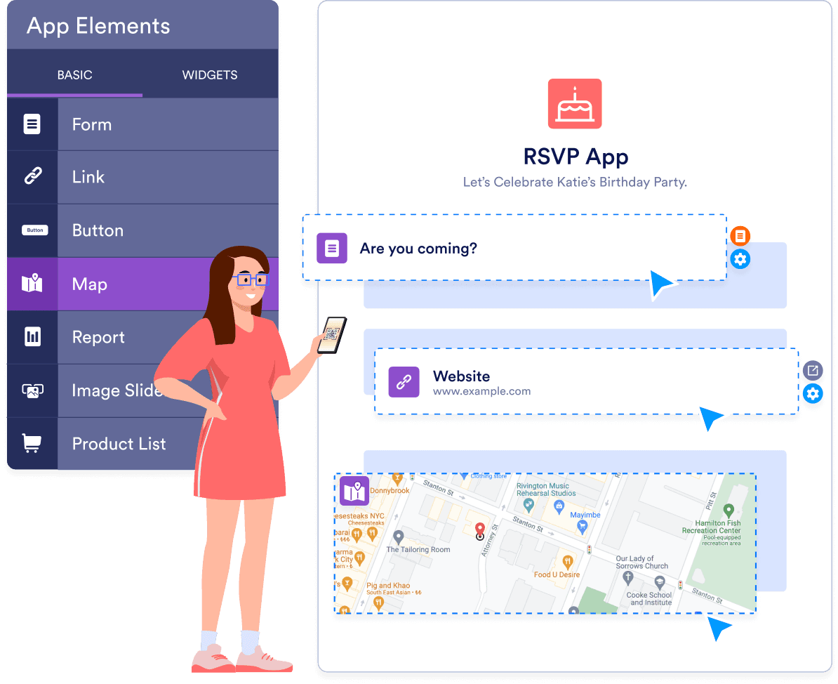 Drag-and-Drop App Builder