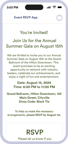 Event RSVP Software