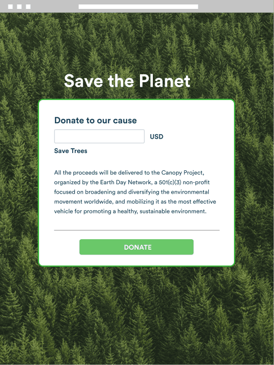 Donation Form