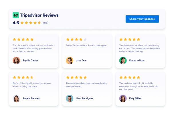 Tripadvisor Reviews Header Image