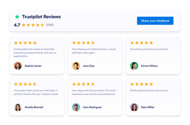 Trustpilot Reviews Header Image