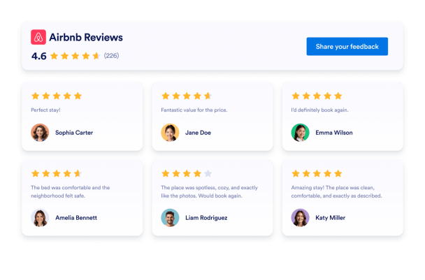 Airbnb Reviews Header Image