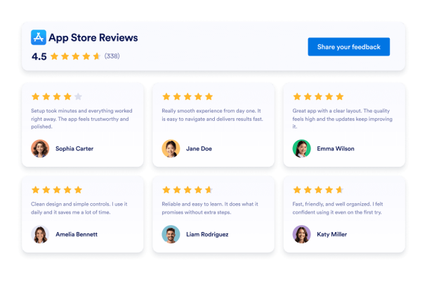 App Store Reviews Header Image