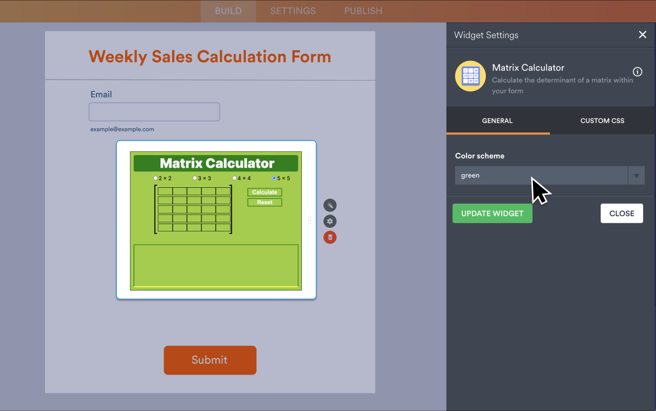 Matrix Calculator Screenshot 3
