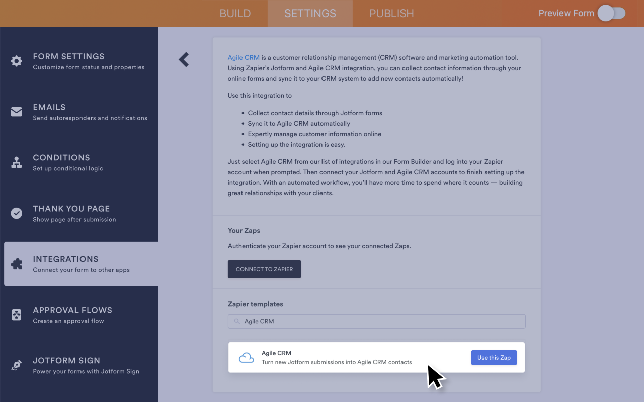 Agile CRM Screenshot 3