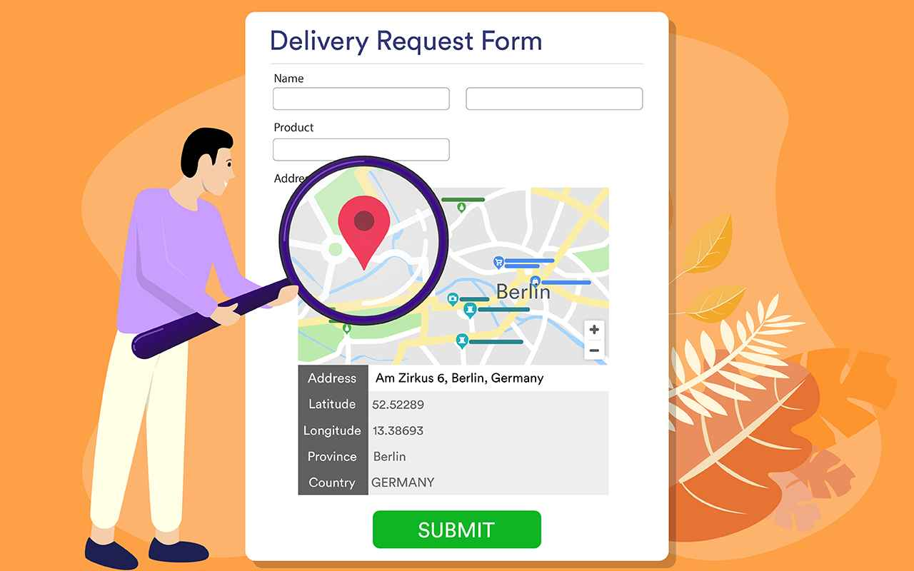 Address Map Locator Screenshot 1