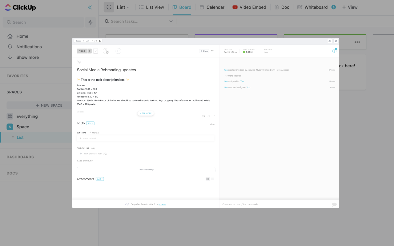 ClickUp Screenshot 5