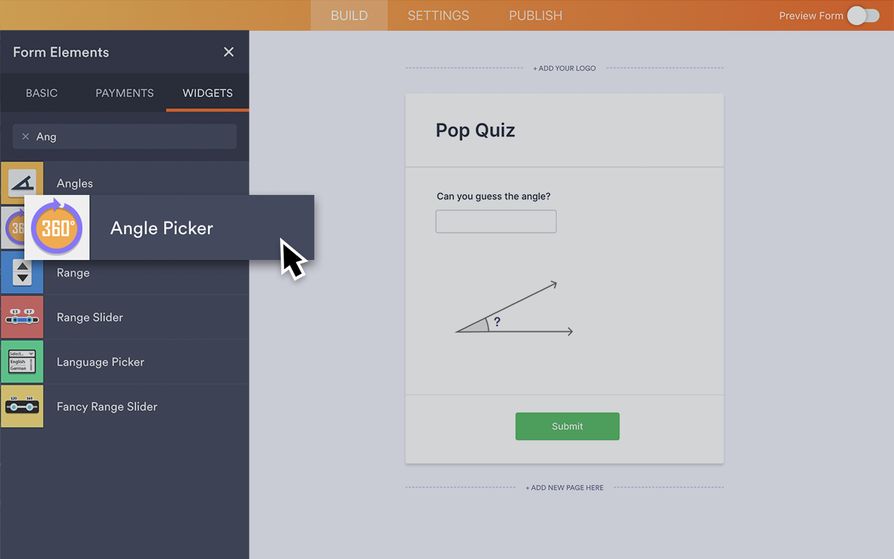 Angle Picker Screenshot 2