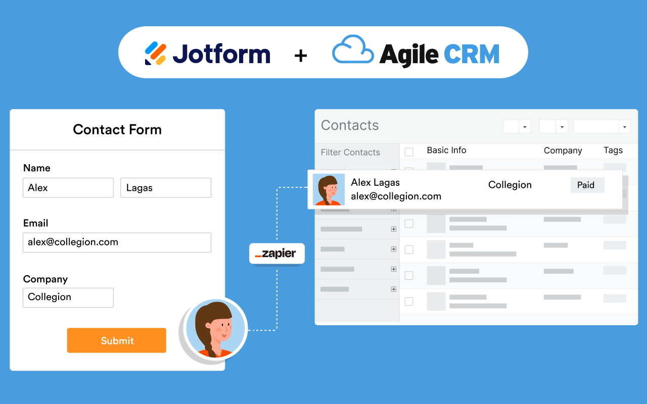 Agile CRM Screenshot 1