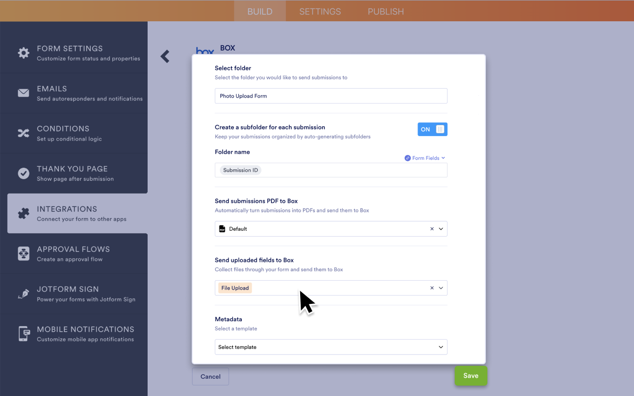 Box Integration Screenshot 3