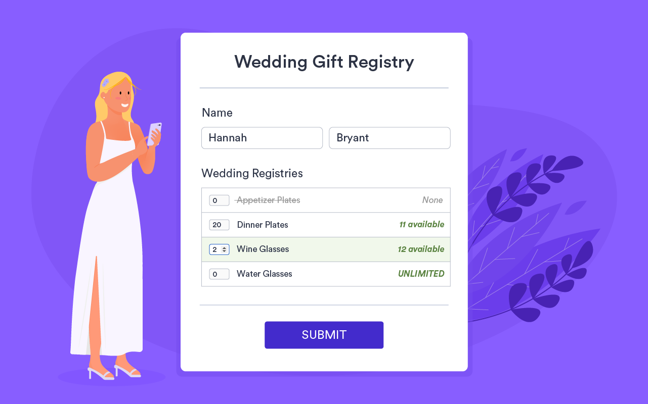 Quantity Gift Registry V2 0 Screenshot 1