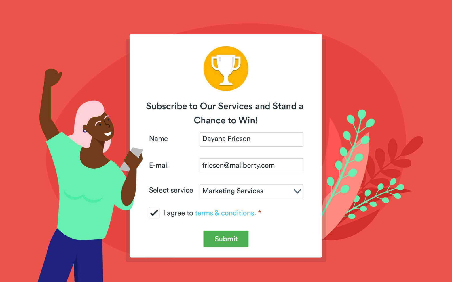 Terms & Conditions Screenshot 1